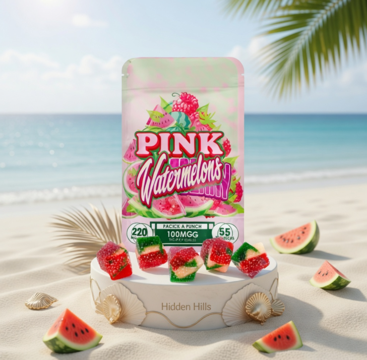 Pink Watermelon Gummies